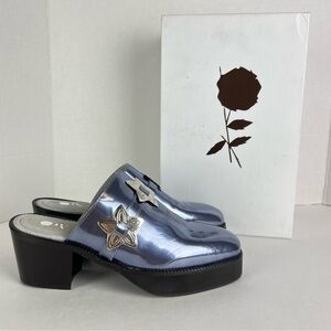 Nib - Michons Marigot Superstar Mules. Size: 36 (5.5 US)